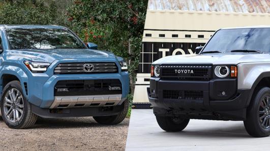 Comparison of 2025 Toyota 4Runner, Land Cruiser, and Previous Generation 4Runner