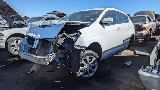 2010 Pontiac Vibe: A Hidden Gem in the Junkyard