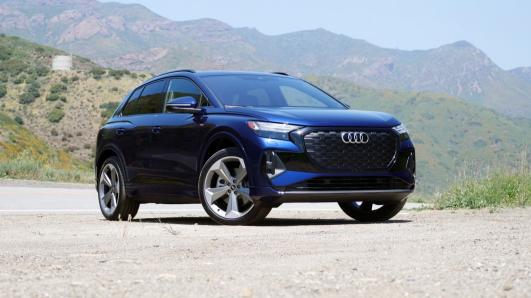 Driving the 2024 Audi Q4 55 E-Tron: Major mid-year updates make for an exhilarating electric vehicle experience